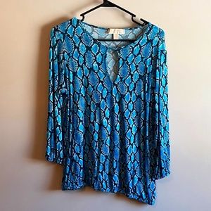 Michael Kors Snakeprint Blouse
